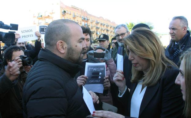 Susana Díaz reclama efectivos para compensar los perdidos en el Campo de Gibraltar