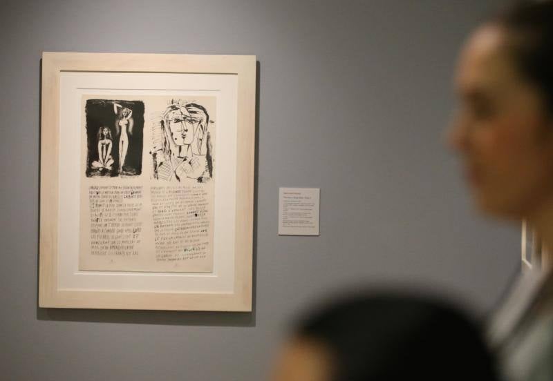 Fotos de la muestra 'El deseo atrapado' presentada por la Fundación Picasso