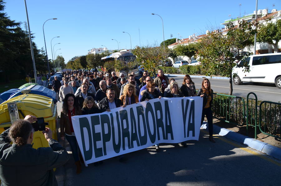 El Ministerio de Medio Ambiente autoriza la reanudación de las obras de la depuradora de Nerja