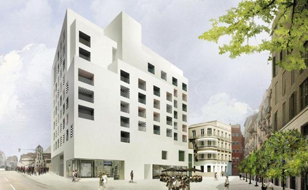 Málaga para la Gente acusa al equipo de gobierno de otorgar «una prórroga encubierta» al promotor del hotel de Moneo