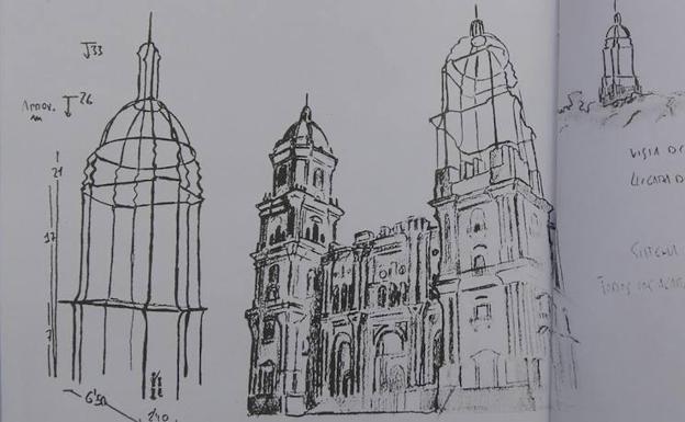 Una torre de acero para terminar la Catedral de Málaga