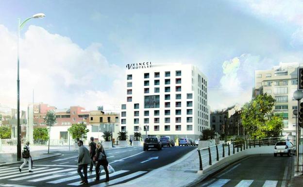 Urbanismo prevé desbloquear el hotel de Moneo en marzo tras un año fuera de plazo