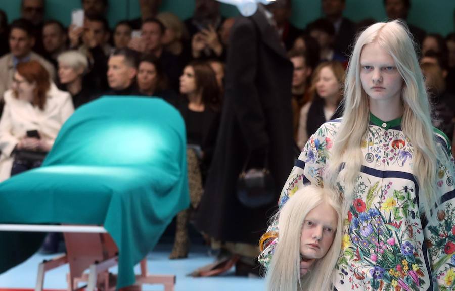 En fotos, el 'Museo de los Horrores' de Gucci en la Semana de la moda de Milán
