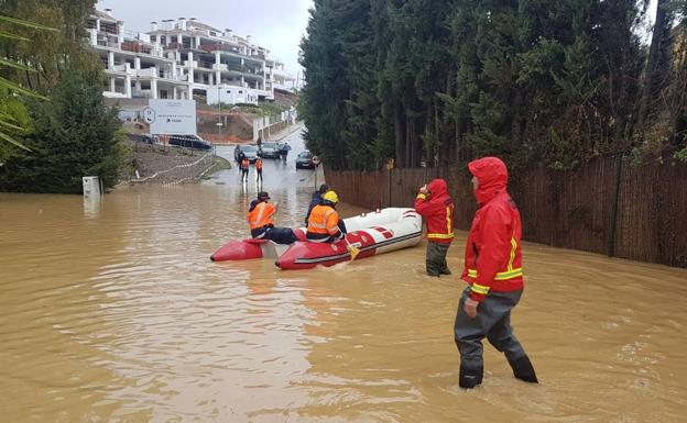 Los embalses de Málaga ya captan agua para más de seis meses y seguirán aumentando