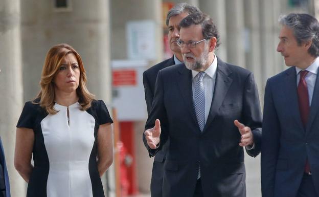 Rajoy, Susana Díaz, Zoido y Sanz lamentan la muerte del guardia civil malagueño