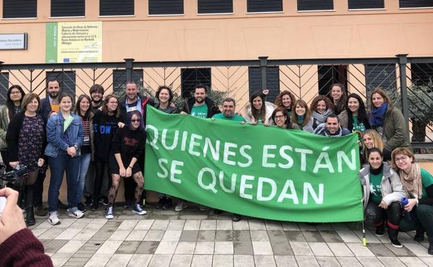Una docena de institutos de Málaga no entregan hoy las notas por una huelga de interinos minoritaria
