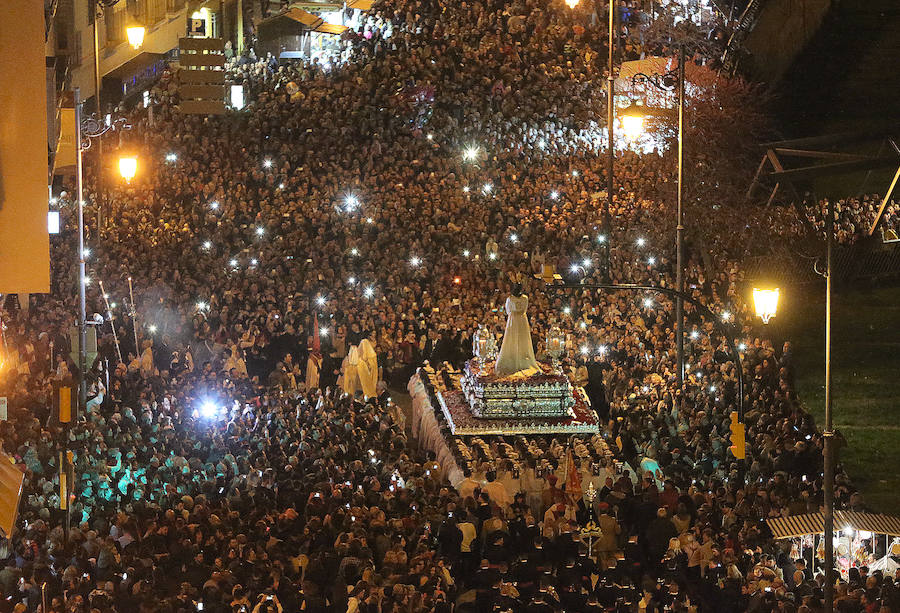 El Cautivo, en la noche del Lunes Santo de Málaga