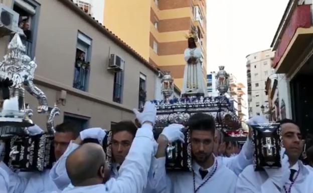 Vídeo | El Cautivo, por las calles de Málaga