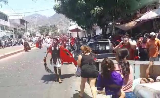 Dos tiroteos dejan al menos dos muertos y obligan a suspender un vía crucis en Acapulco