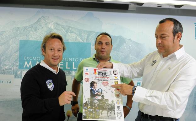 Marbella acoge un festival internacional de rugby infantil