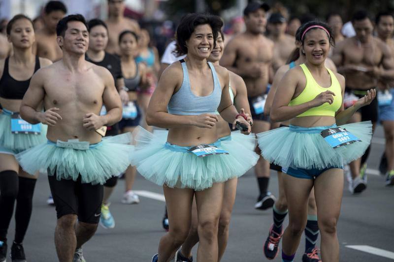 Fotos de la 'Underpants Run', o cómo correr en ropa interior