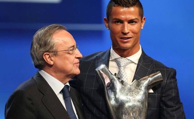 Florentino Pérez: «Cristiano es el gran heredero de Di Stéfano»