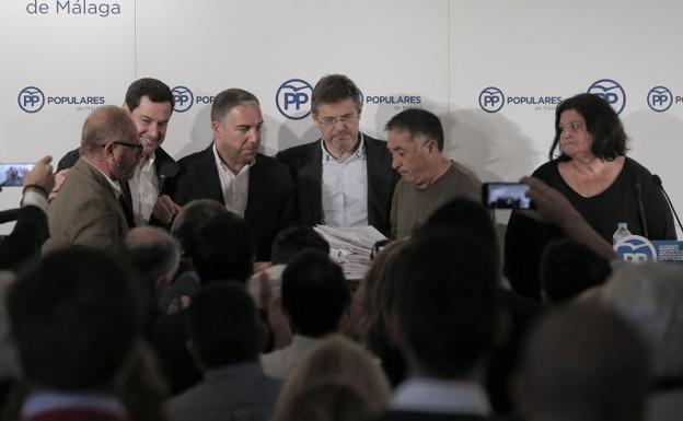 El PP recoge en Málaga casi 11.500 firmas para que se mantengan la prisión permanente revisable