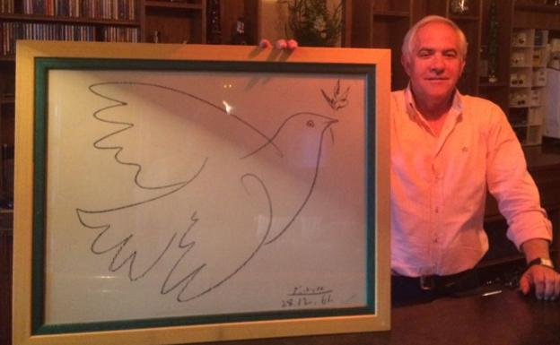 Picasso se toma su última copa en Cuevas del Becerro