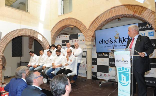 Una veintena de Estrellas Michelin se reúnen en Marbella en favor de Aldeas Infantiles