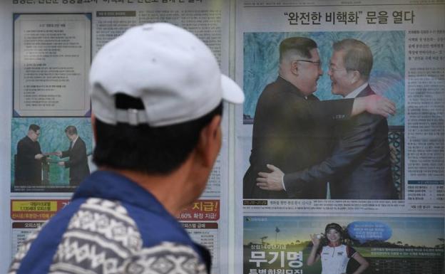 El «encuentro histórico» intercoreano abre «una nueva era para la paz», según Pyongyang