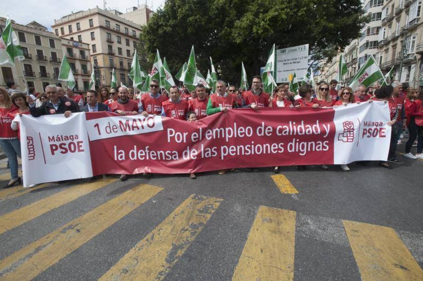 La manifestación del Primero de Mayo, en fotos