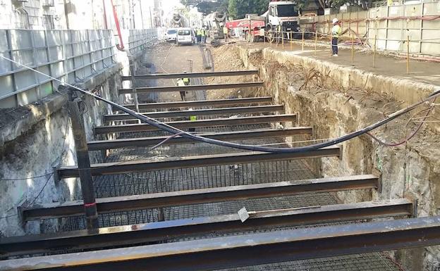 El metro prevé peatonalizar el lateral norte de la Alameda de Málaga a partir de junio