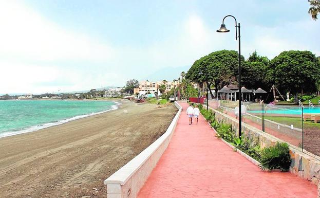 La Senda Litoral suma un nuevo tramo de 3 kilómetros en Estepona