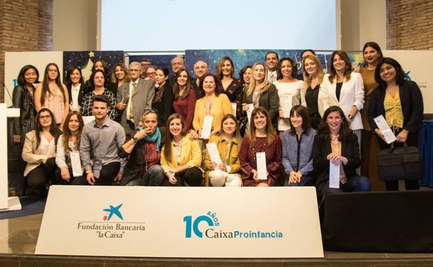 Premios por la lucha en contra de la pobreza en la gala de Caixa Proinfancia