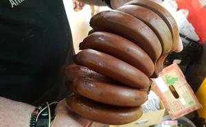 El plátano rojo, también en Málaga