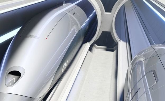 Un viaje en Hyperloop, más barato que en Metro