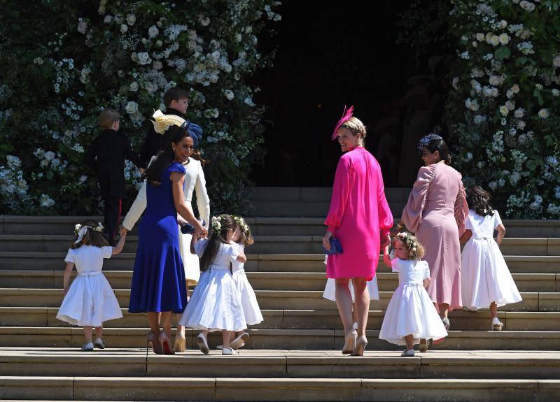 Fotos de la boda del príncipe Harry y la actriz Megan Markel