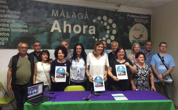 Málaga Ahora decidirá a final de año si se presenta a las elecciones municipales