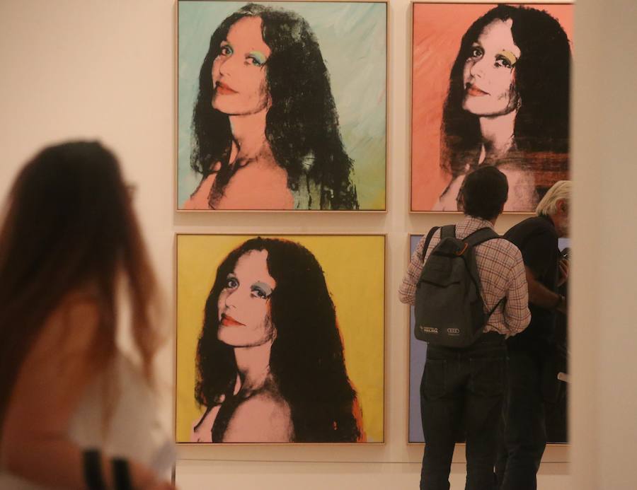 La exposición 'Warhol. El arte mecánico' del Museo Picasso Málaga, en fotos