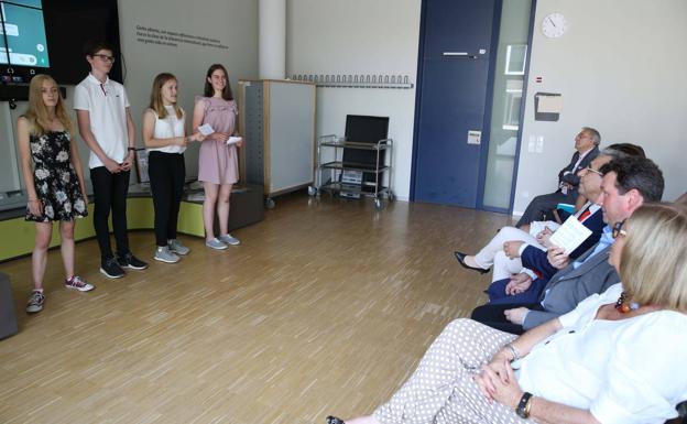 Autoridades universitarias de Dresde y Málaga presentan en la capital de Sajonia una nueva experiencia educativa digital