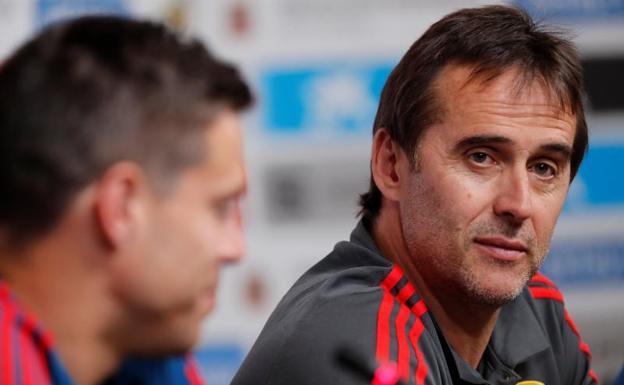 Lopetegui: «Debemos llegar equilibrados en lo físico y lo emocional»