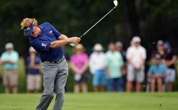 Miguel Ángel Jiménez, segundo en el peculiar torneo Shot Clock en Austria