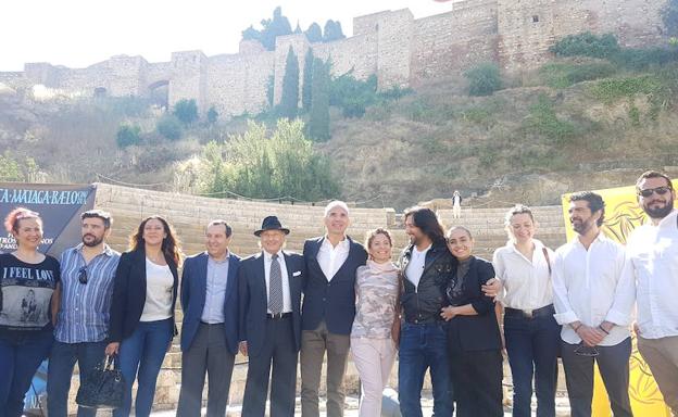 Tablao flamenco en el Teatro Romano