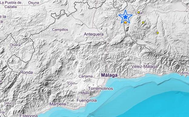 Un terremoto de 4.1 grados en Loja se deja sentir en Málaga