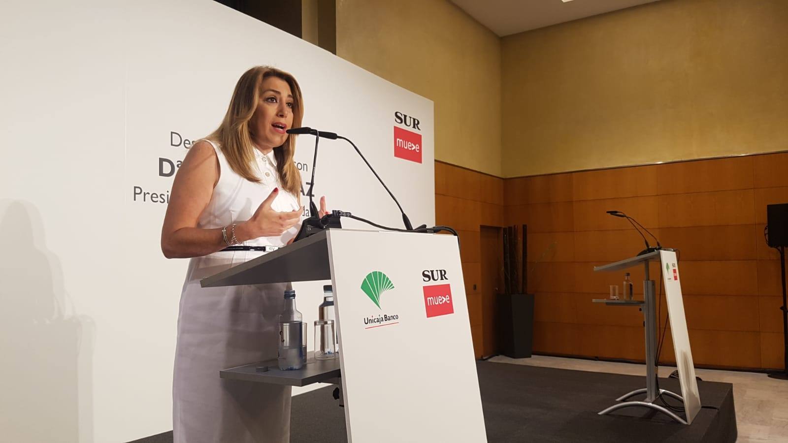 Foro SUR con Susana Díaz: Intervenciones y asistentes