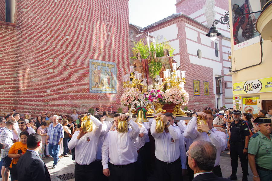 Procesión de los Patronos de Málaga San Ciriaco y Santa Paula