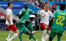 Polonia-Senegal, en imágenes