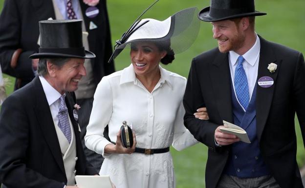 El príncipe Enrique y Meghan asisten por primera vez juntos al Royal Ascot