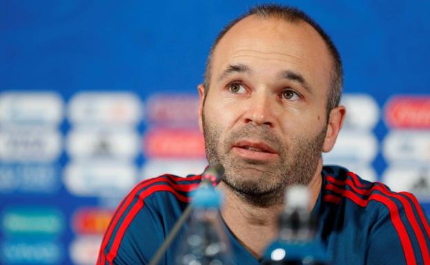 Iniesta: «Ante Irán es una final»