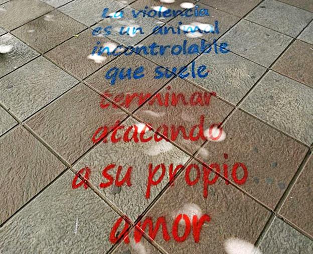 Arriate dibuja en las calles la lucha por la igualdad