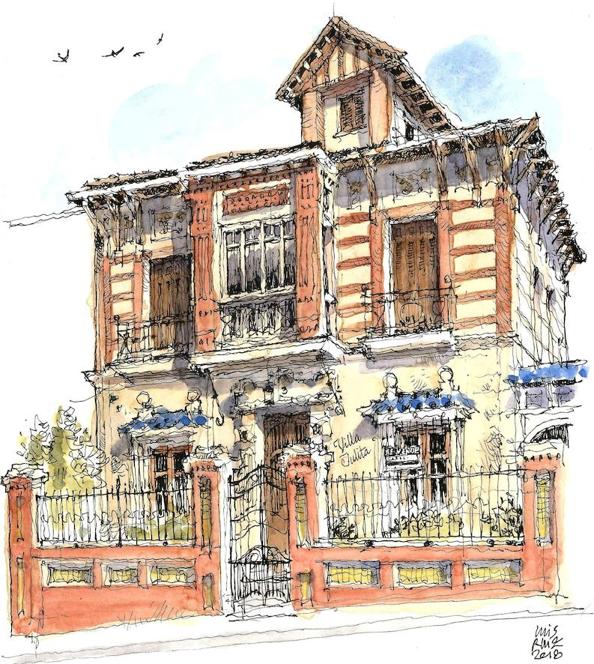 El jardín de Villa Julita