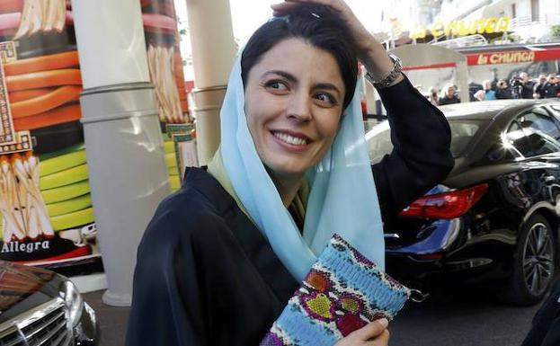 Leila Hatami, la actriz iraní que se libró de los latigazos, rueda en Marbella