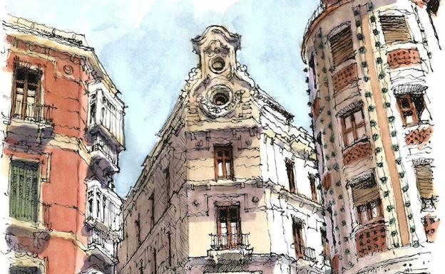 Málaga a trazos: Conversación a tres bandas