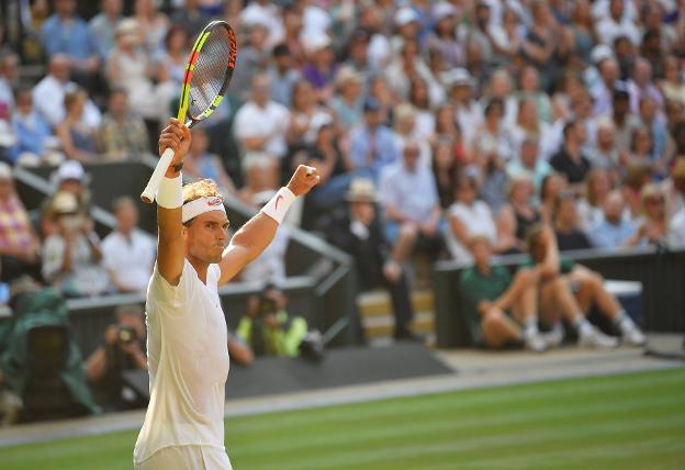 Nadal se clasifica para cuartos de final en Wimbledon sin ceder un set