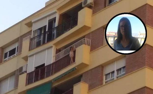 «Cuando vi a mi hija colgada del balcón, me quise morir»