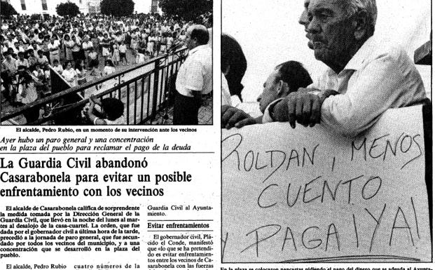 El día que Luis Roldán ordenó desalojar el cuartel de la Guardia Civil de Casarabonela