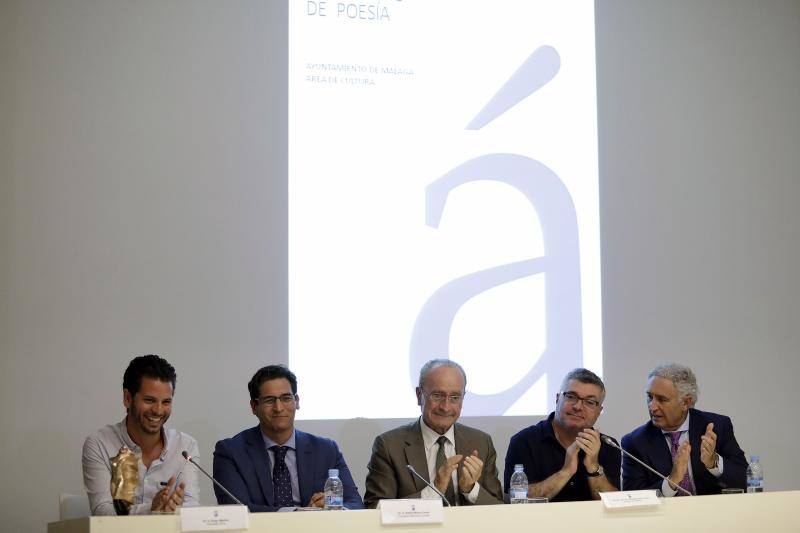 Entrega del XXVI Premio de Poesía Manuel Alcántara