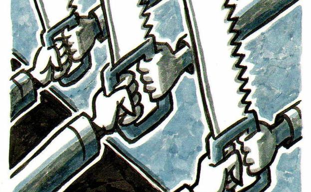 Vargas Llosa y Ortega