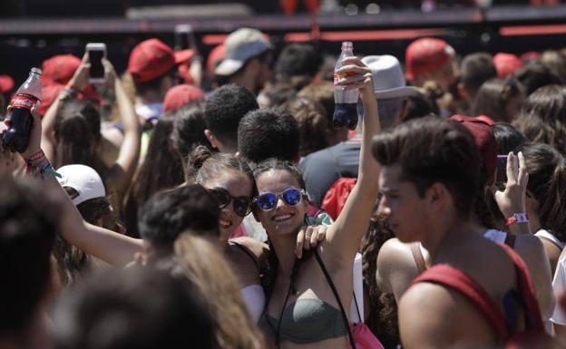 El Coca-Cola Music Experience llena Sacaba de música