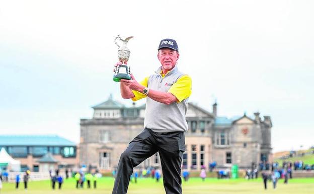 Jiménez gana el British sénior en la catedral del golf